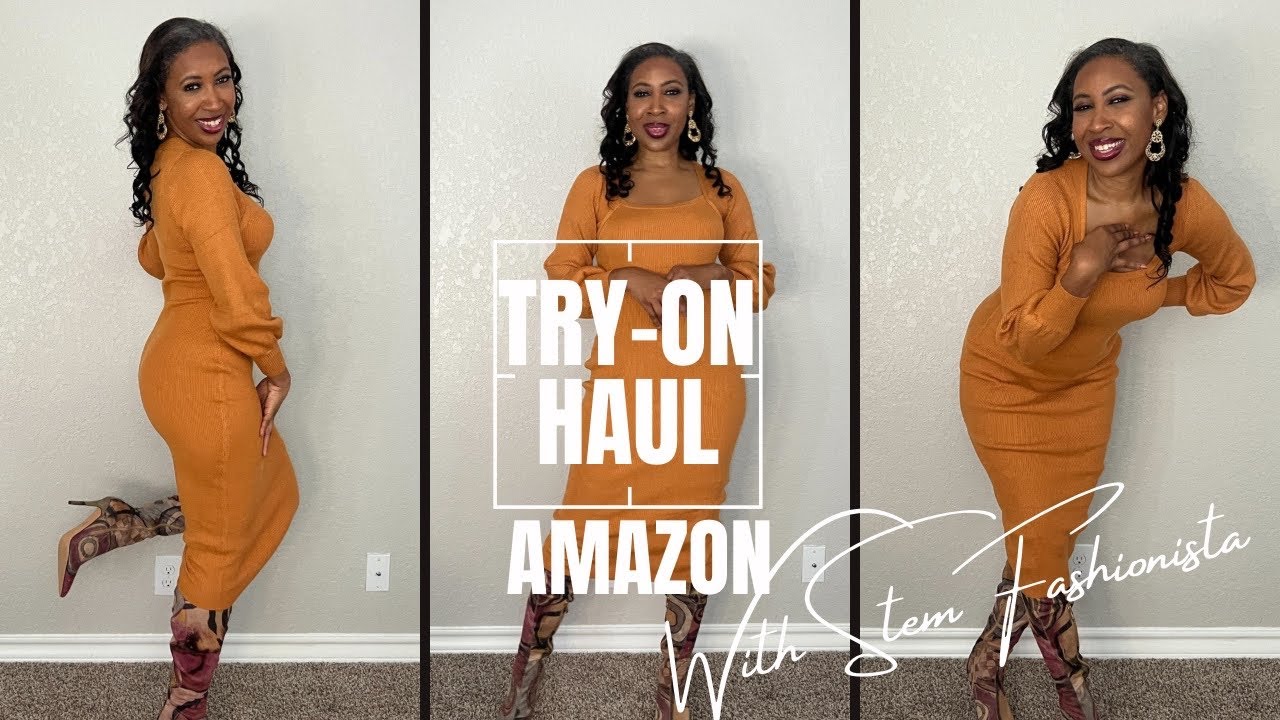 Fall Season Must-Haves: Sweater Dress and Thigh High Boots!💋 