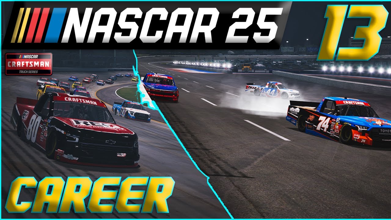 МЫ ПРИБЫЛИ!! ДРАМАТИЧЕСКИЕ ФИНИШИ! - NASCAR '25, режим карьеры, 2 сезон, гонки 11-12