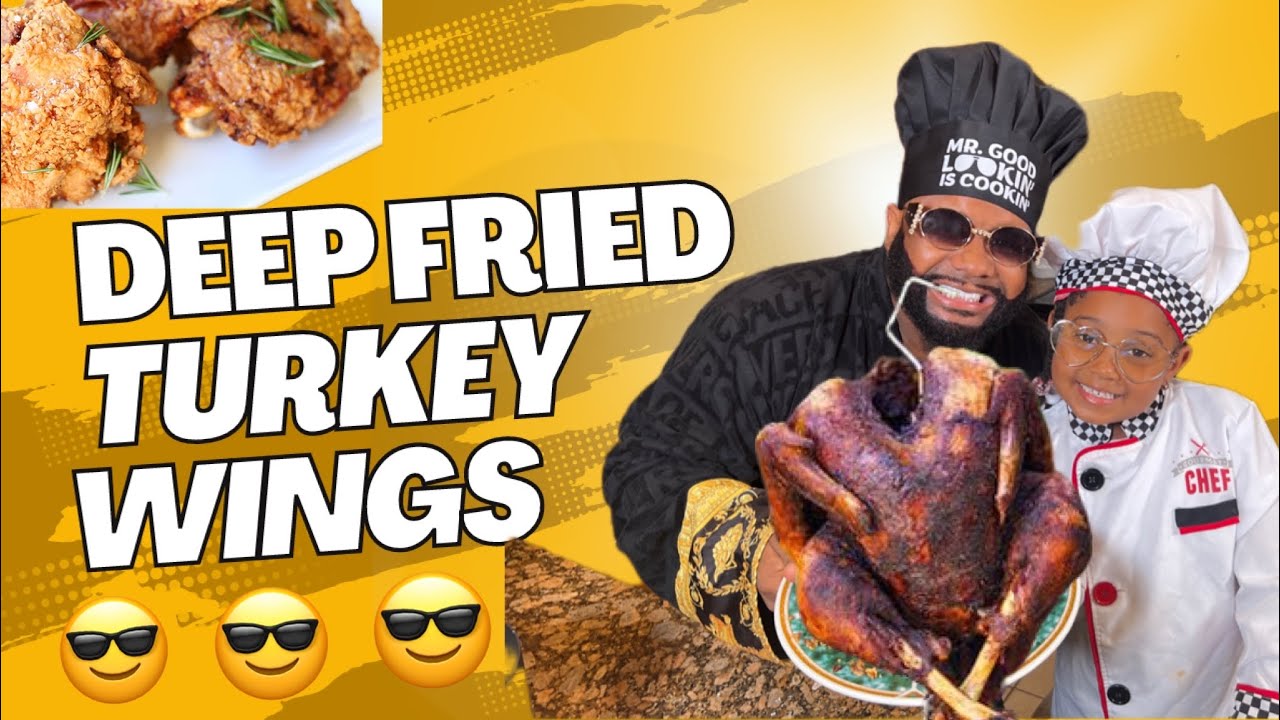 DEEP FRIED TURKEY WINGS