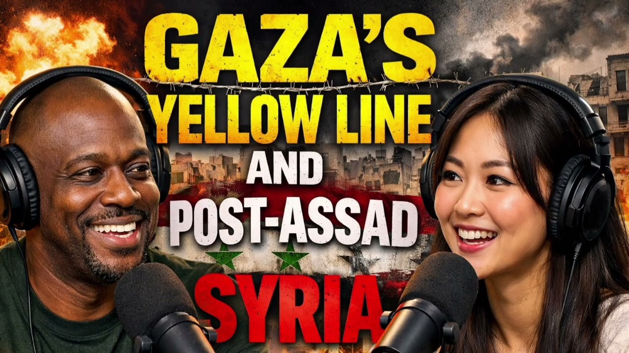 Ep #48 Gaza's new yellow line and Post Assad Syria + Indians getting their visas rejected en masse
