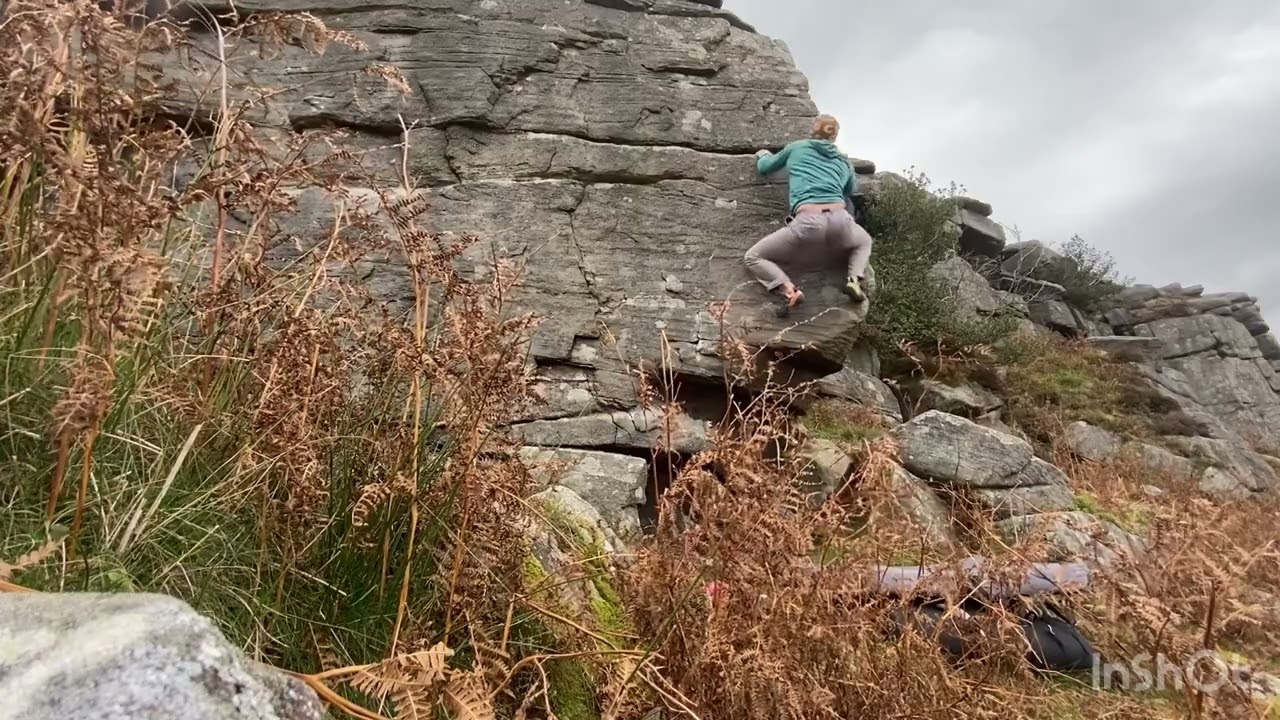 Some boulders and routes High Neb way 