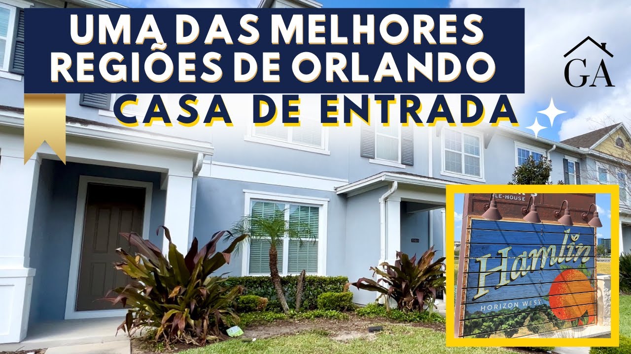 CASA BARATA EM UM DOS MELHORES LUGARES PARA MORAR EM ORLANDO NOS ESTADOS UNIDOS. WINTER GARDEN.