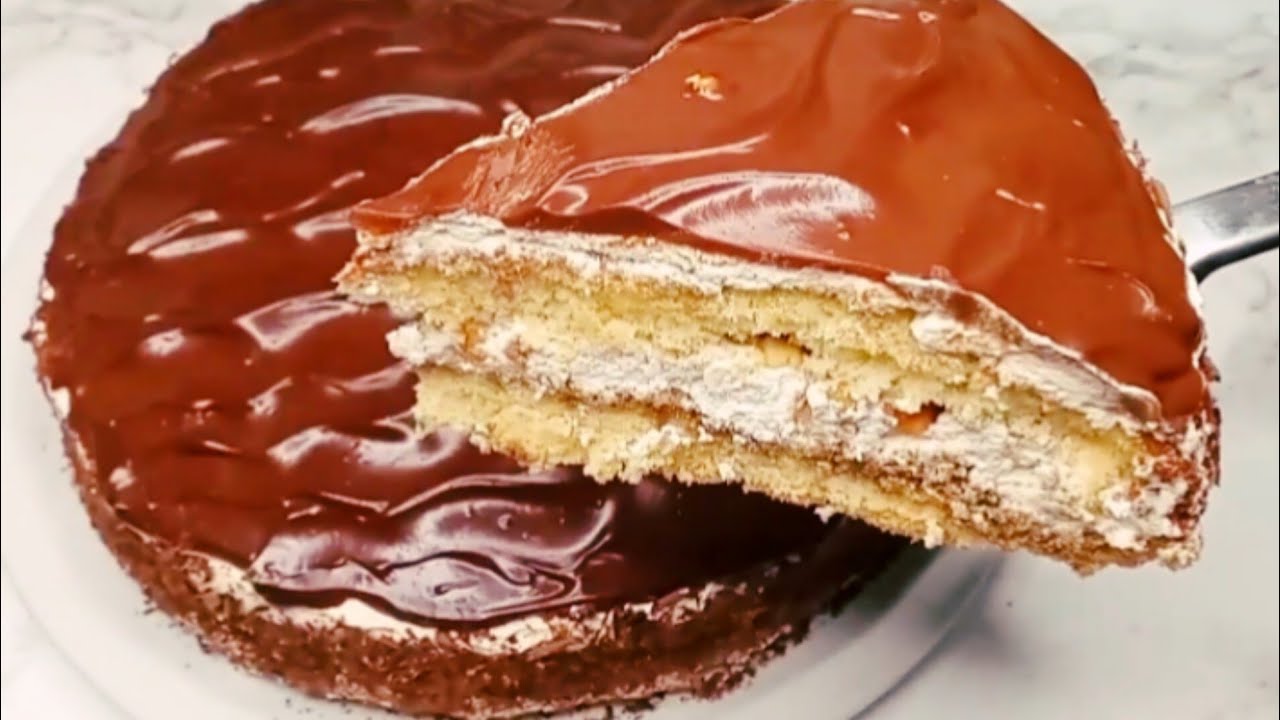 Самый влажный торт, который вы когда-либо пробовали 😋 Супер простой ганаш!