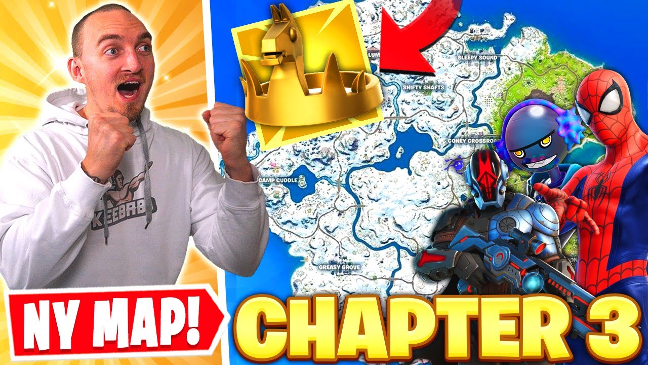 VÄLKOMMEN TILL FORTNITE CHAPTER 3