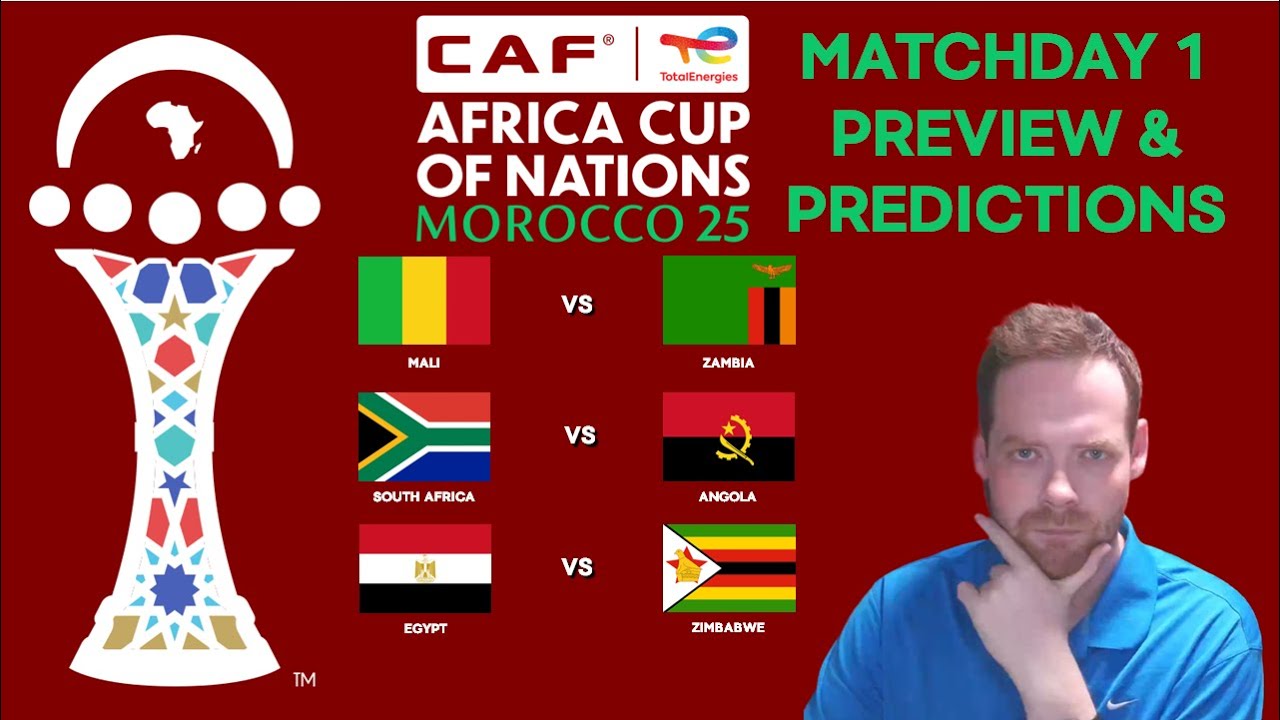 Мой обзор и прогнозы на 1-й тур Кубка африканских наций (22.12.25) AFCON 2025!