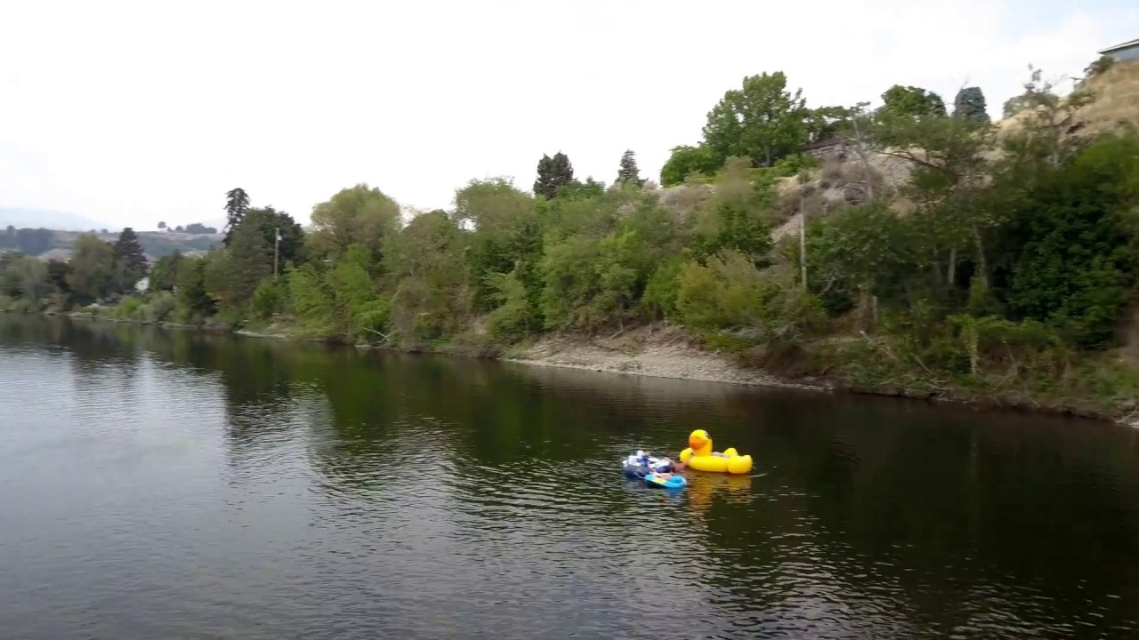 Saturday Flight over the Okanogan River. Almost hit a tree.