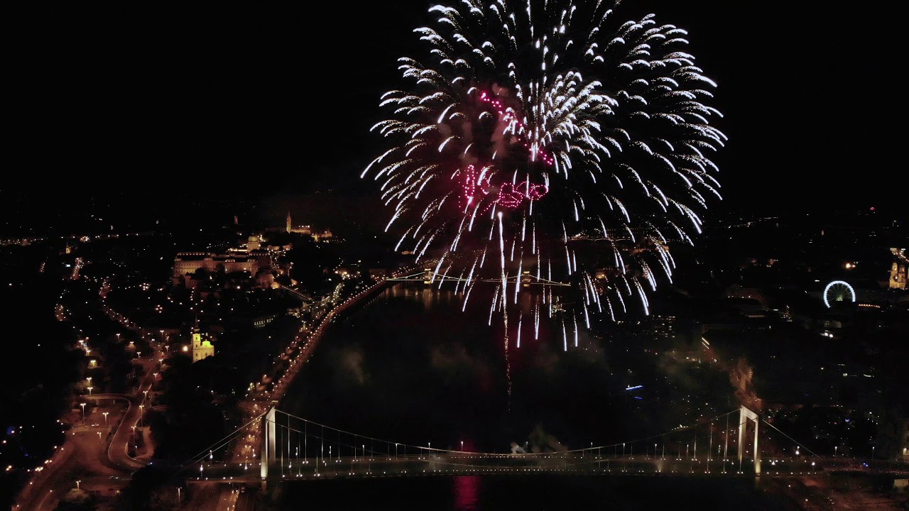♛ Hungary 2019 ♛ august 20 Firework 4K UHD
