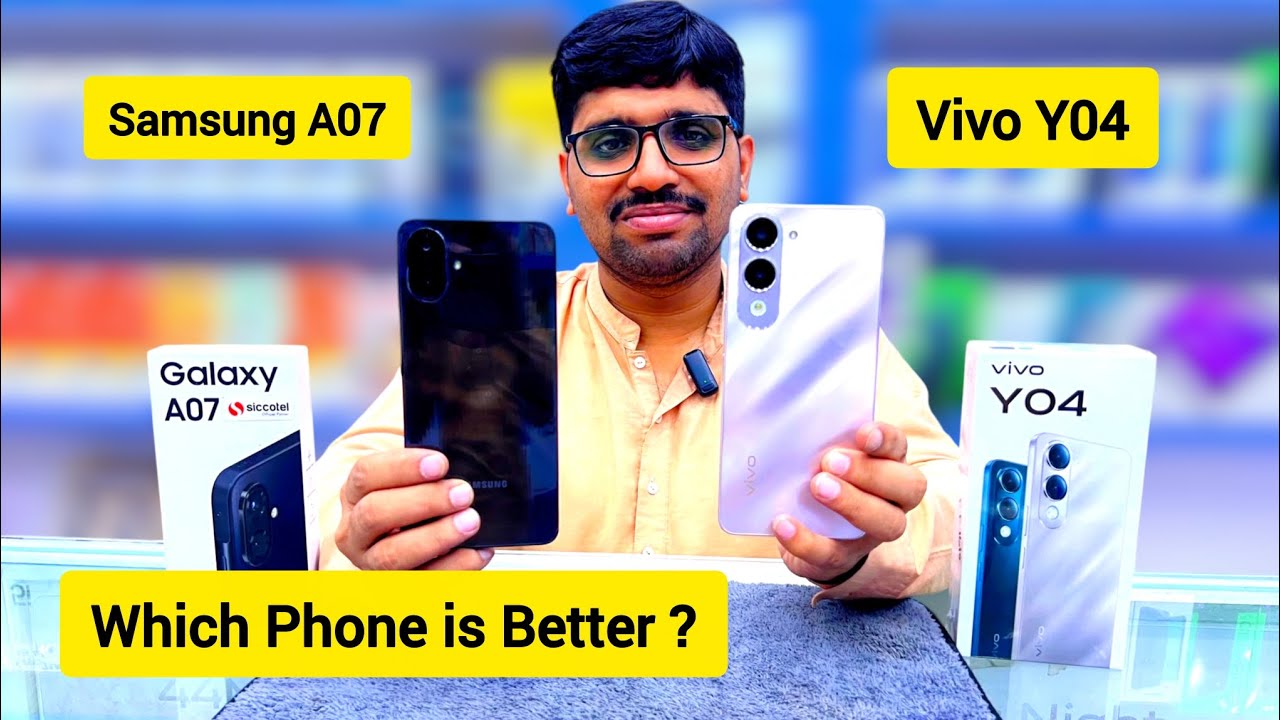 Which Phone is Better? Samsung Galaxy A07 vs Vivo Y04 | brothermobile3020 