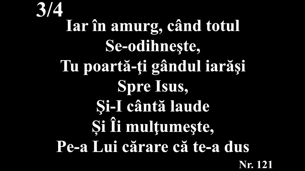 Seară de rugăciune 11.03.2026