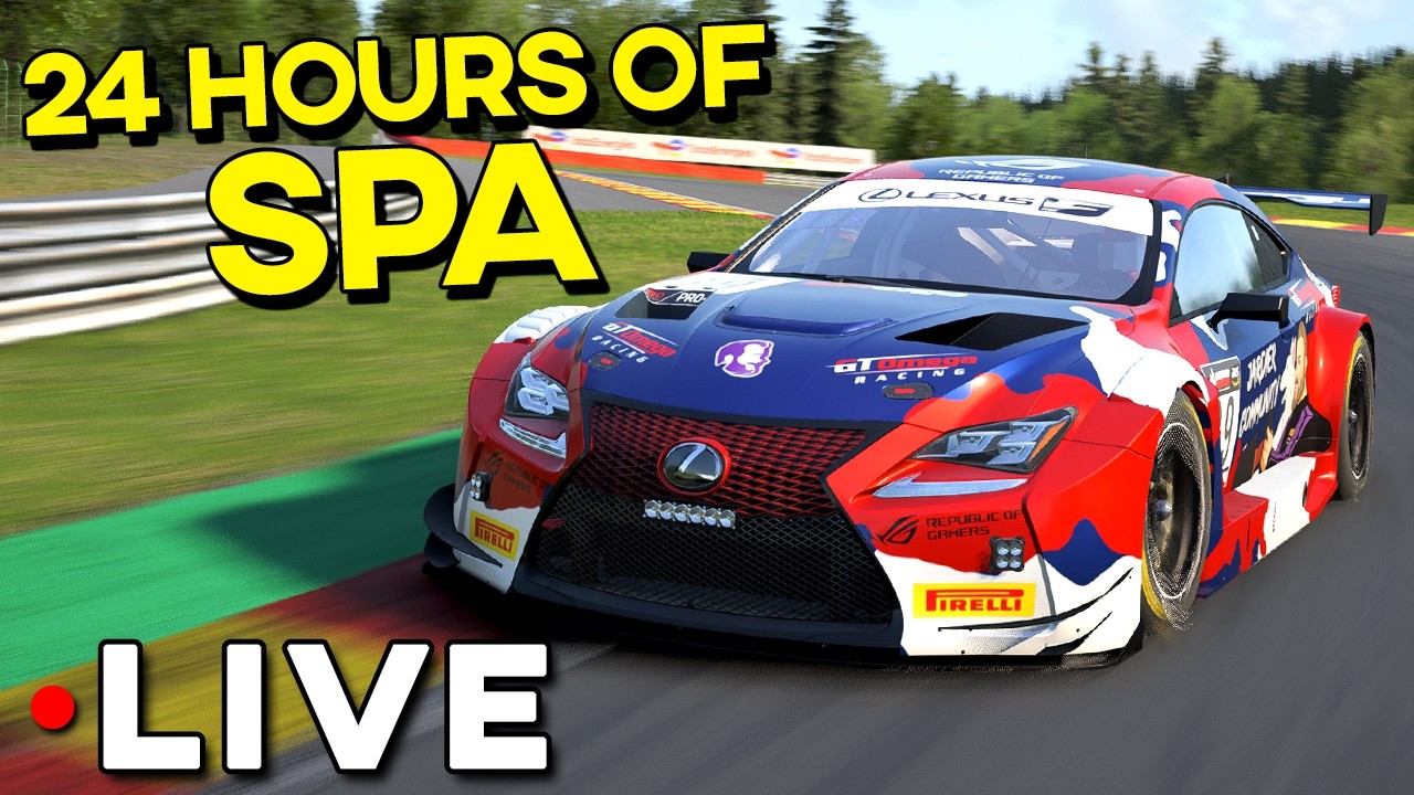 Reunited with the Boys for LFM 24 Hours of SPA in ACC!