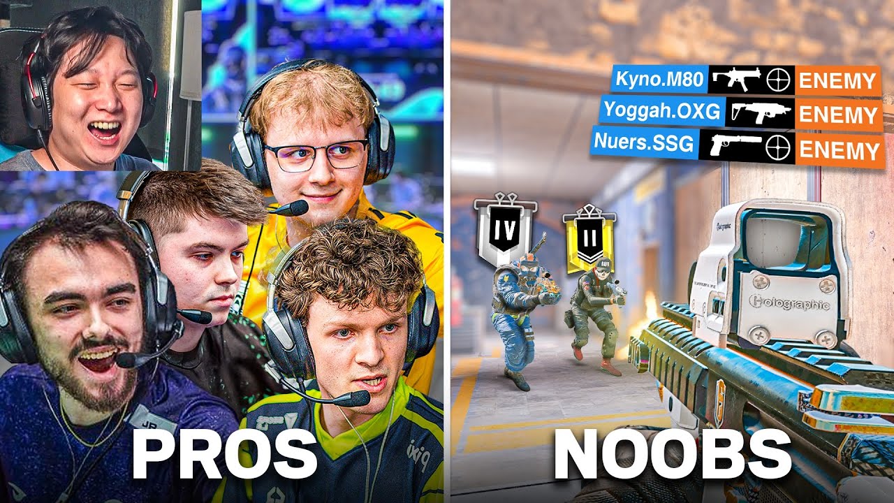 When R6 PROS Go Undercover at an Amateur LAN