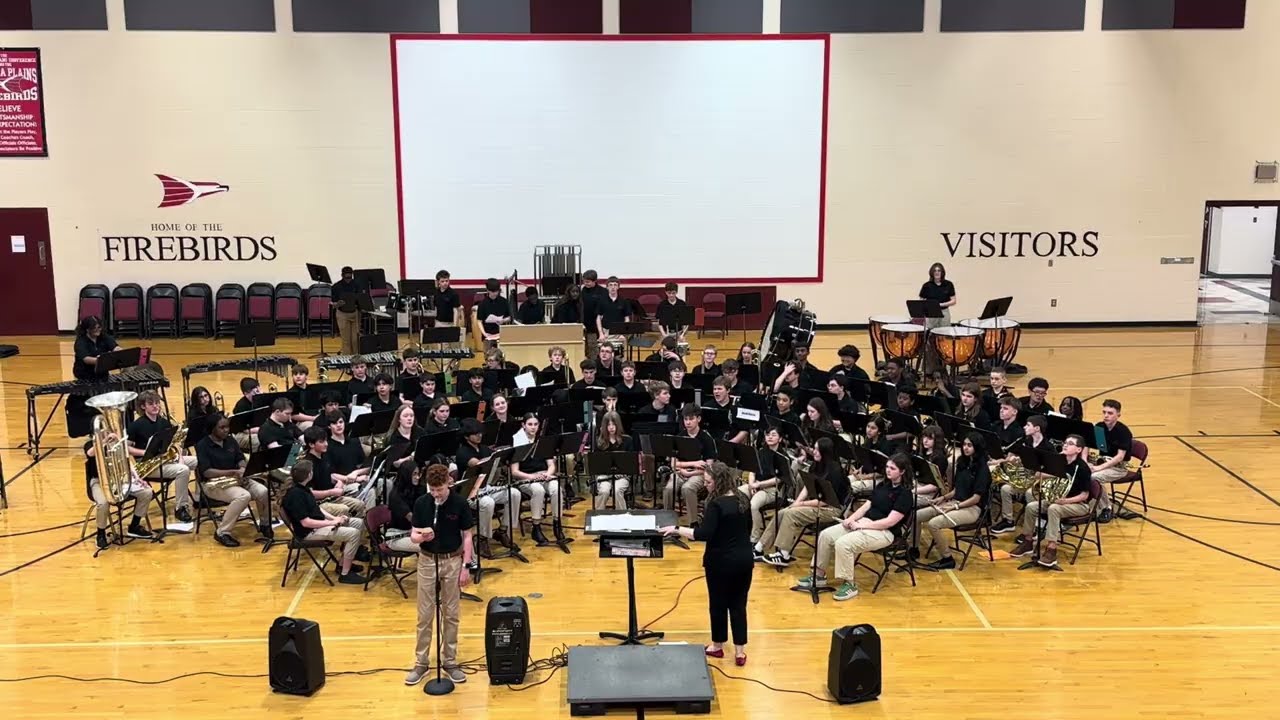Plains Jr. 2026 Winter Concert - 8th Grade Concert Band