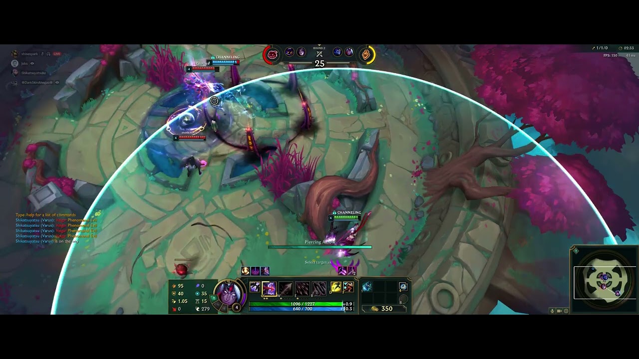 Arena - Varus/Aurelion Sol vs. Veigar/Kai'sa