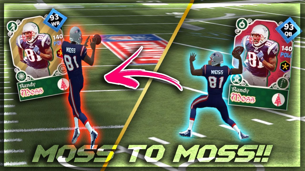 ALL OOP MASTER GAMEPLAY!! RANDY MOSS PASSING TDs TO HIMSELF!! MADDEN MOBILE 21 UF GAMEPLAY!!