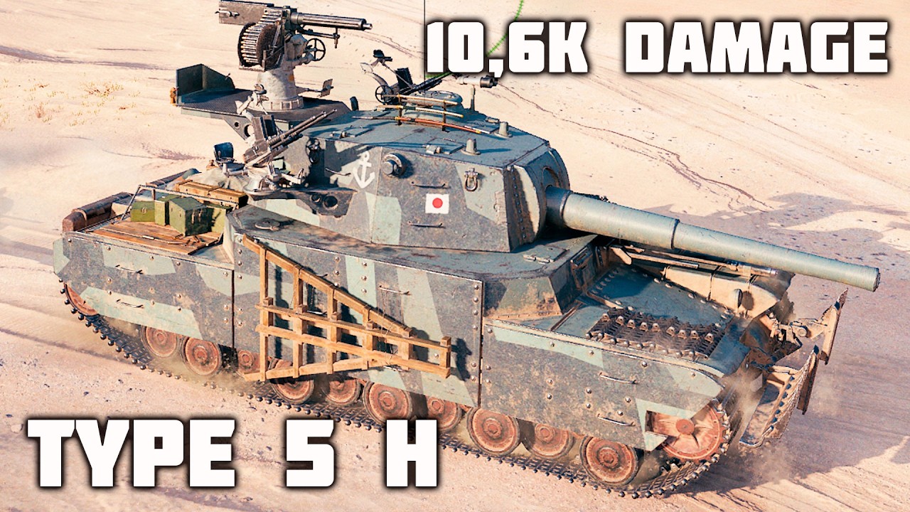 Type 5 Heavy WoT – 5Kills, 10,6K Damage