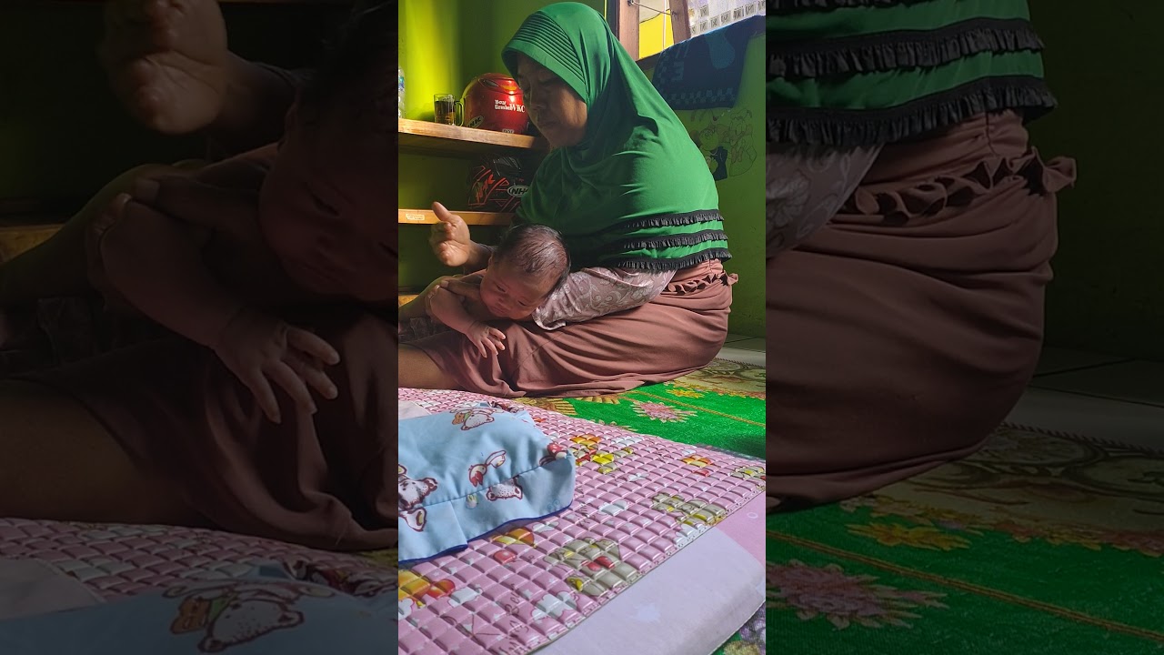 proses urut bayi yang benar