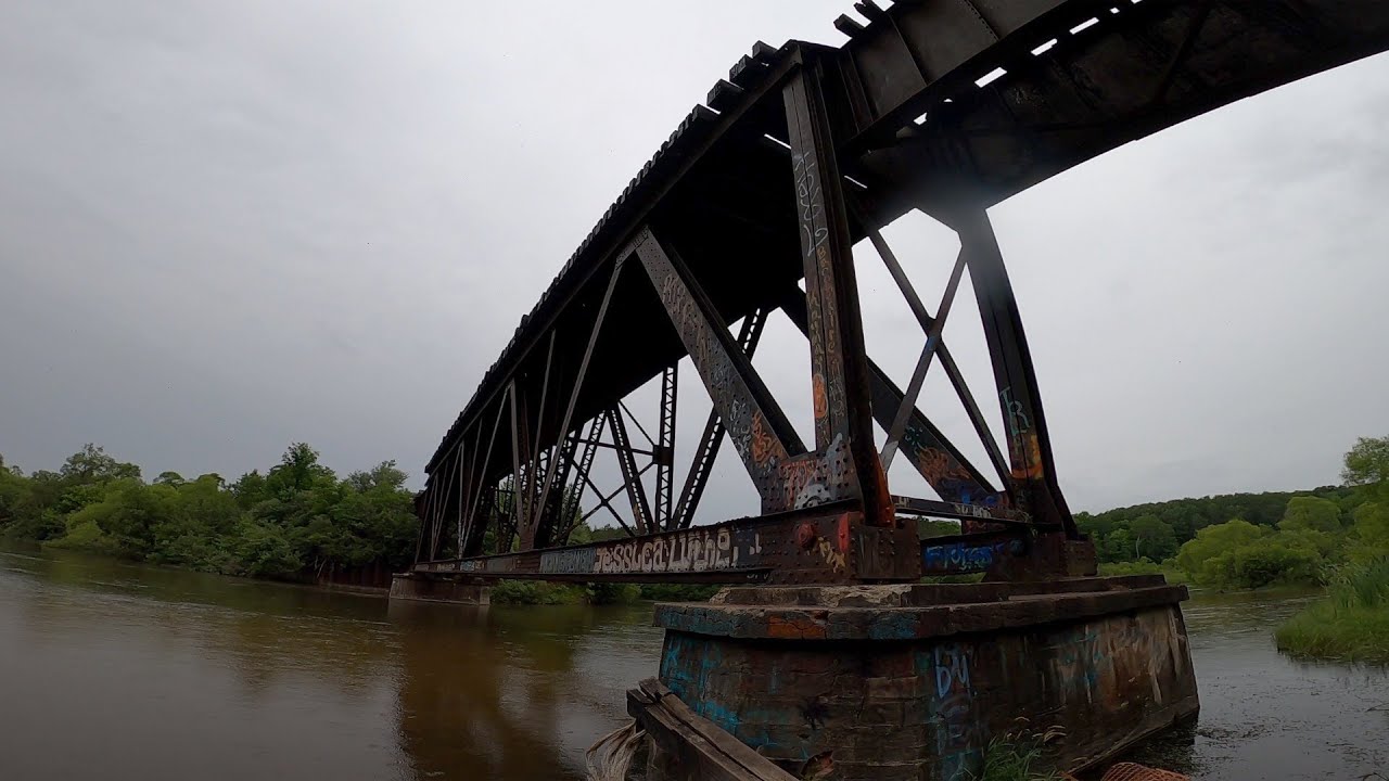 A Old Abandoned Railroad, Beaver Dams, and a old bridge hidden in northern Michigan