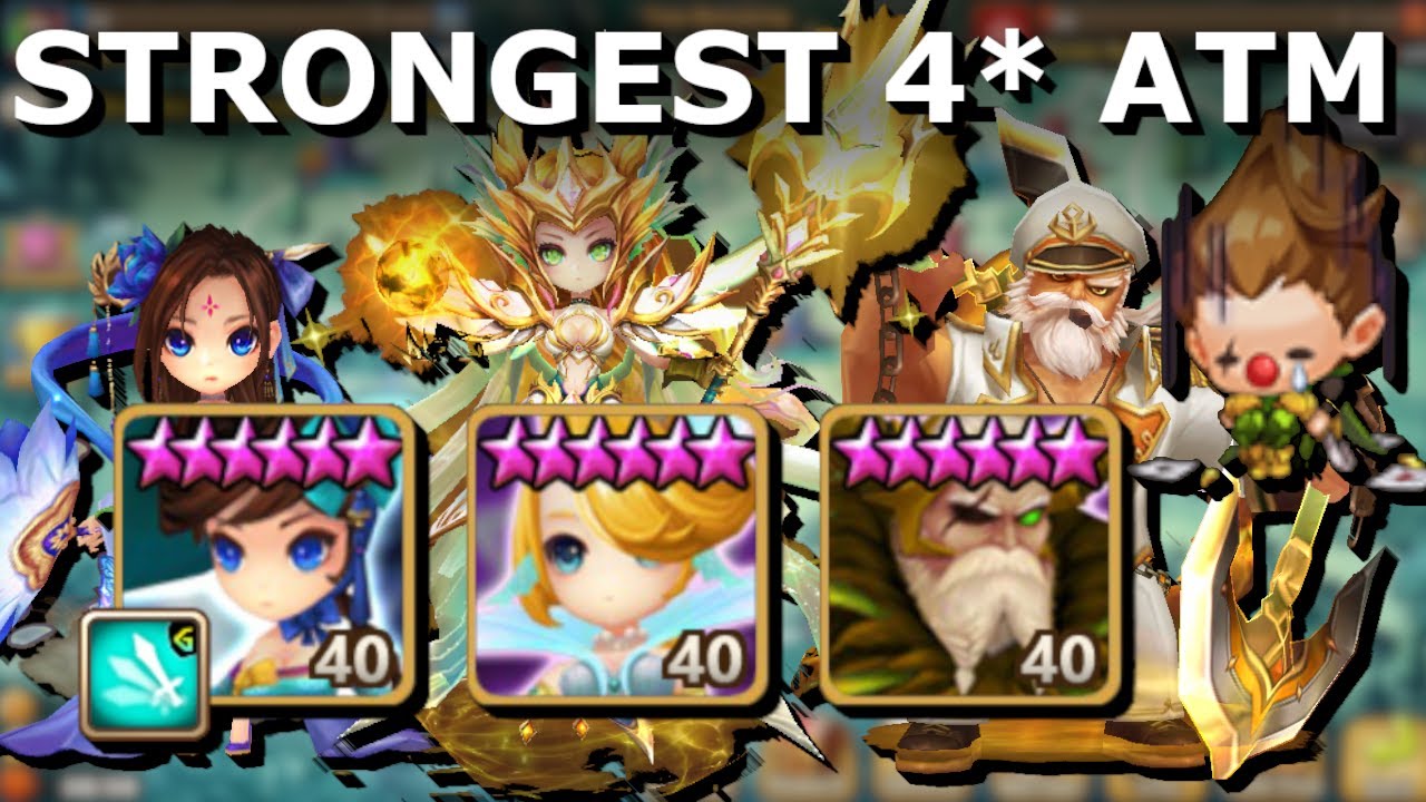 This 4* Defense Is Really Strong! - Summoners War Siege