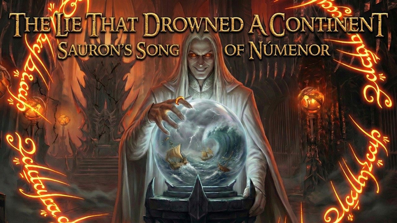 BY MY DESIGN | Sauron’s Song of the Fall of Númenor | Silmarillion inspired