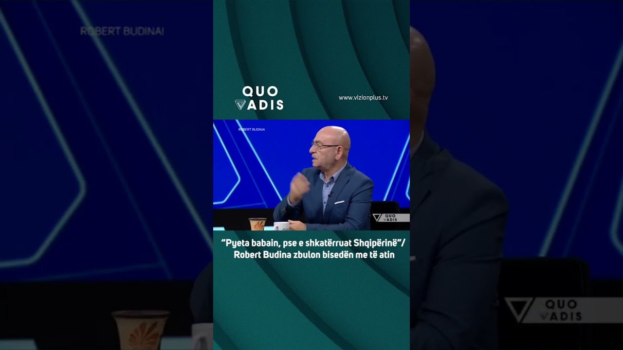 &ldquo;Pyeta babain, pse e shkaterruat Shqiperine&rdquo;/ Robert Budina zbulon biseden me te atin