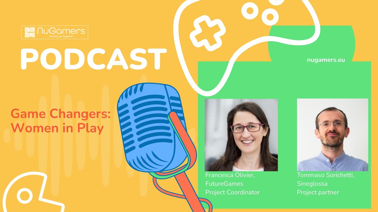 Francesca Olivier and Tommaso Sorichetti, NuGamers partners