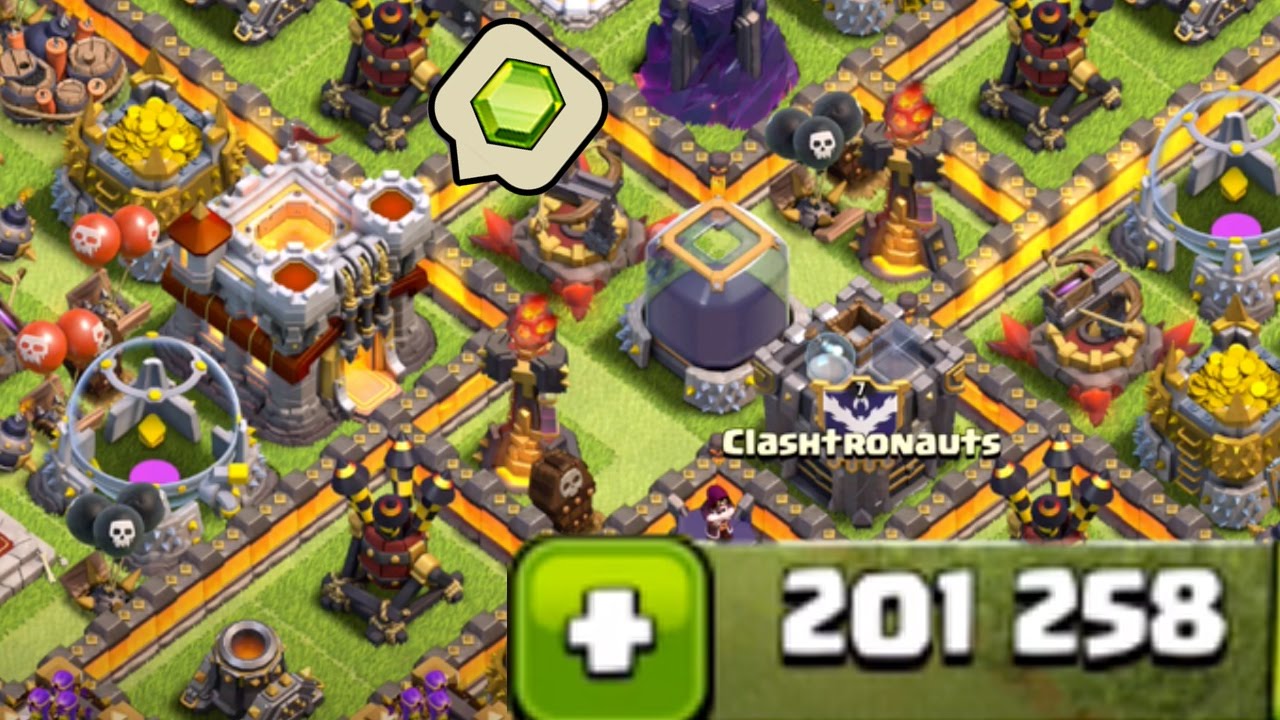 Clash of Clans — Увеличьте ратушу с 11 до МАКСИМАЛЬНОГО уровня! (Геймплей)