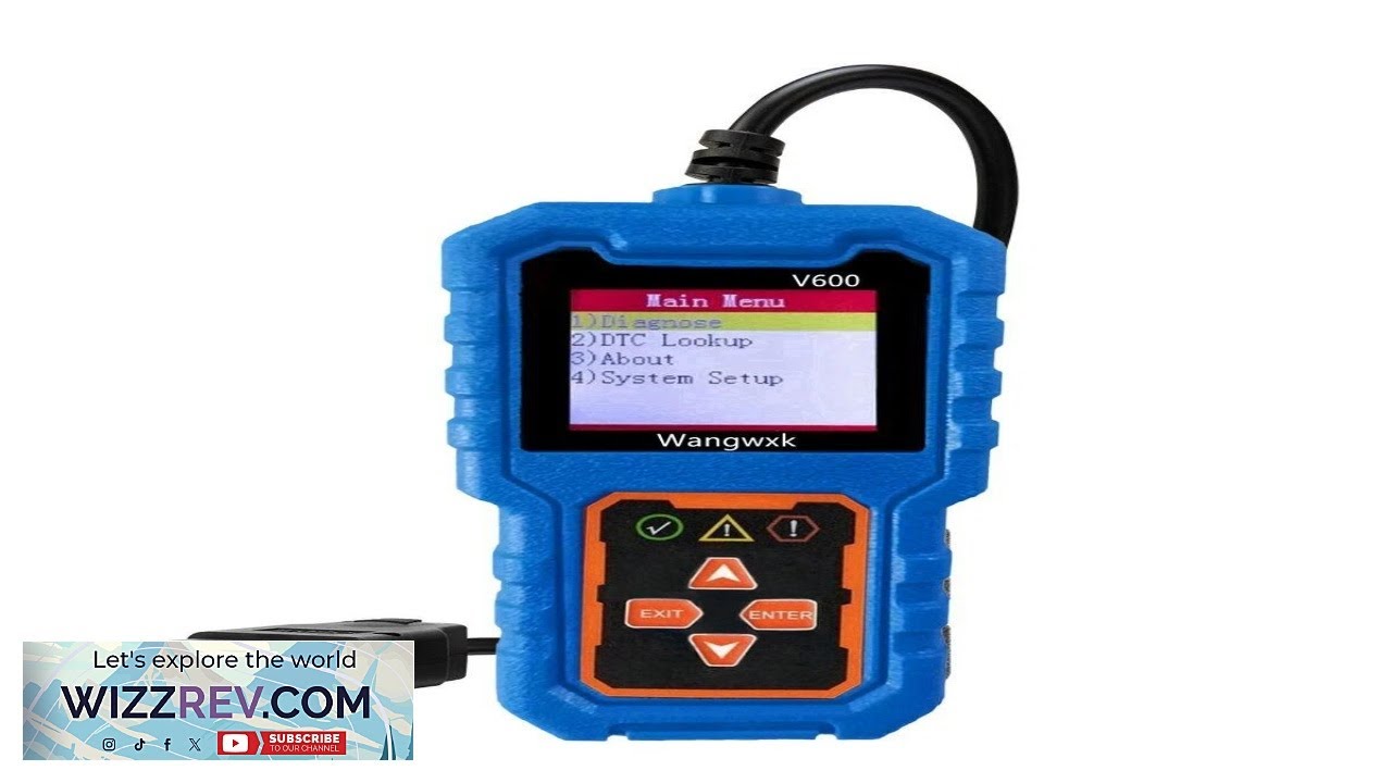 Universal OBD2 Car Diagnostic Scanner Tool Code Reader Fault Code Clearer Review