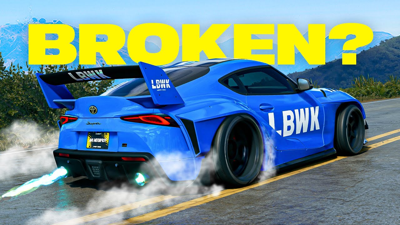 I FINALLY got my Liberty Walk Supra in The Crew Motorfest!!