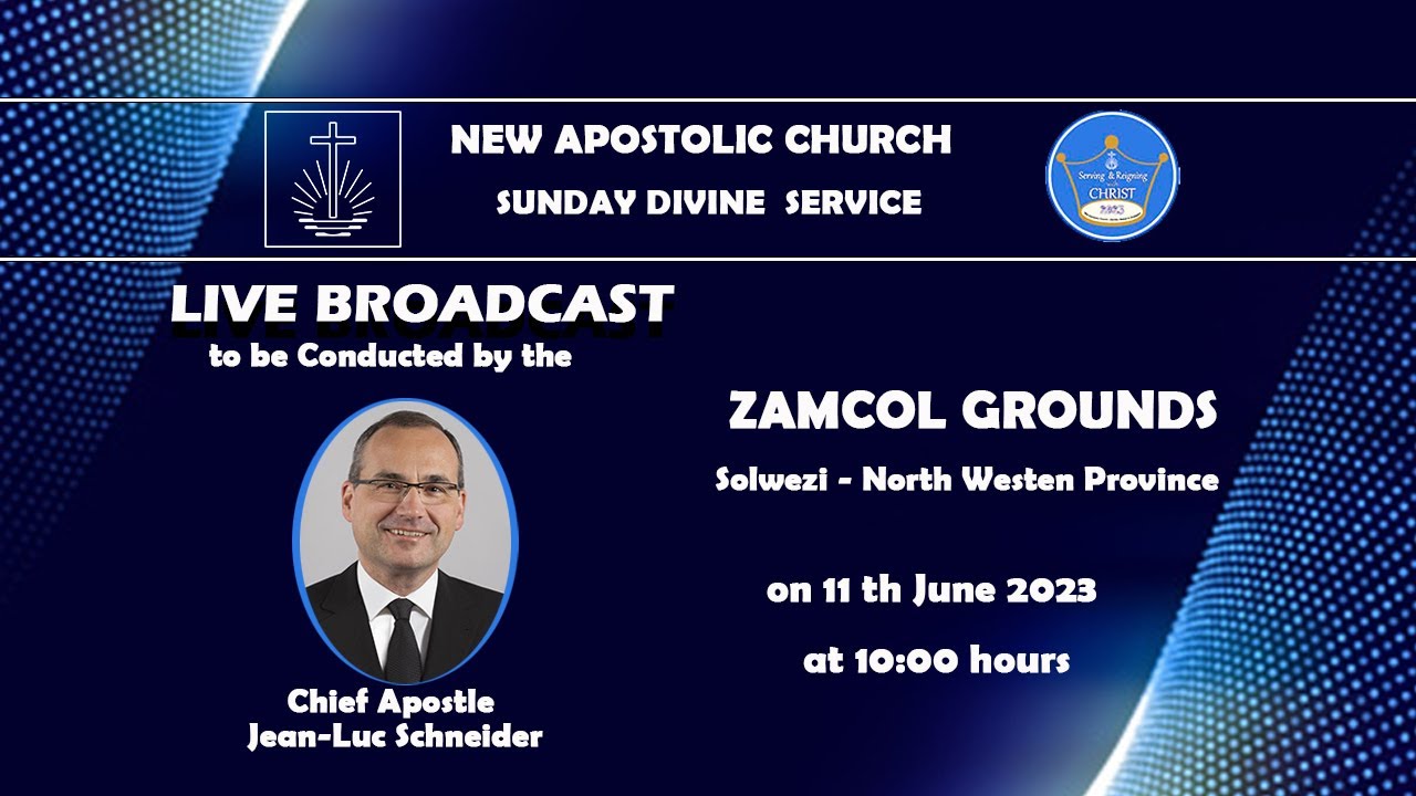 Divine Service in Sowezi Conducted by the Chief Apostle Jean-Luc Shneider