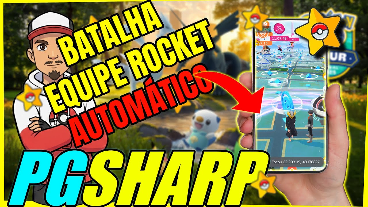 PGSHARP: EQUIPE ROCKET AUTOMÁTICO 2026 