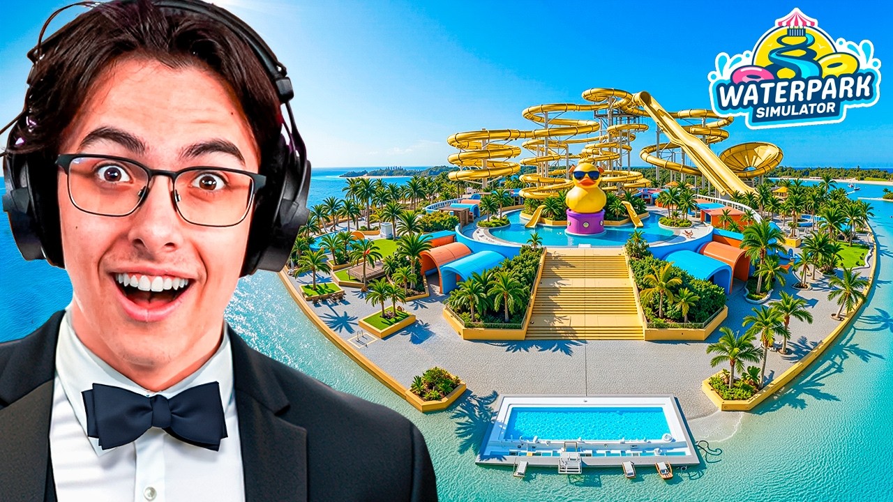 100% Completing Waterpark Simulator!