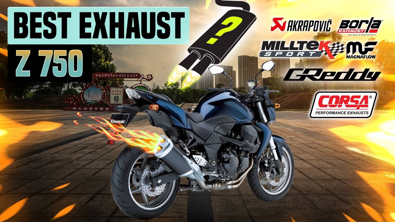 Kawasaki Z 750 All Exhaust Sound🔥 Akrapovic,Arrow,Mivv,LeoVince,Delkevic,GPR,IXIL,Black Widow