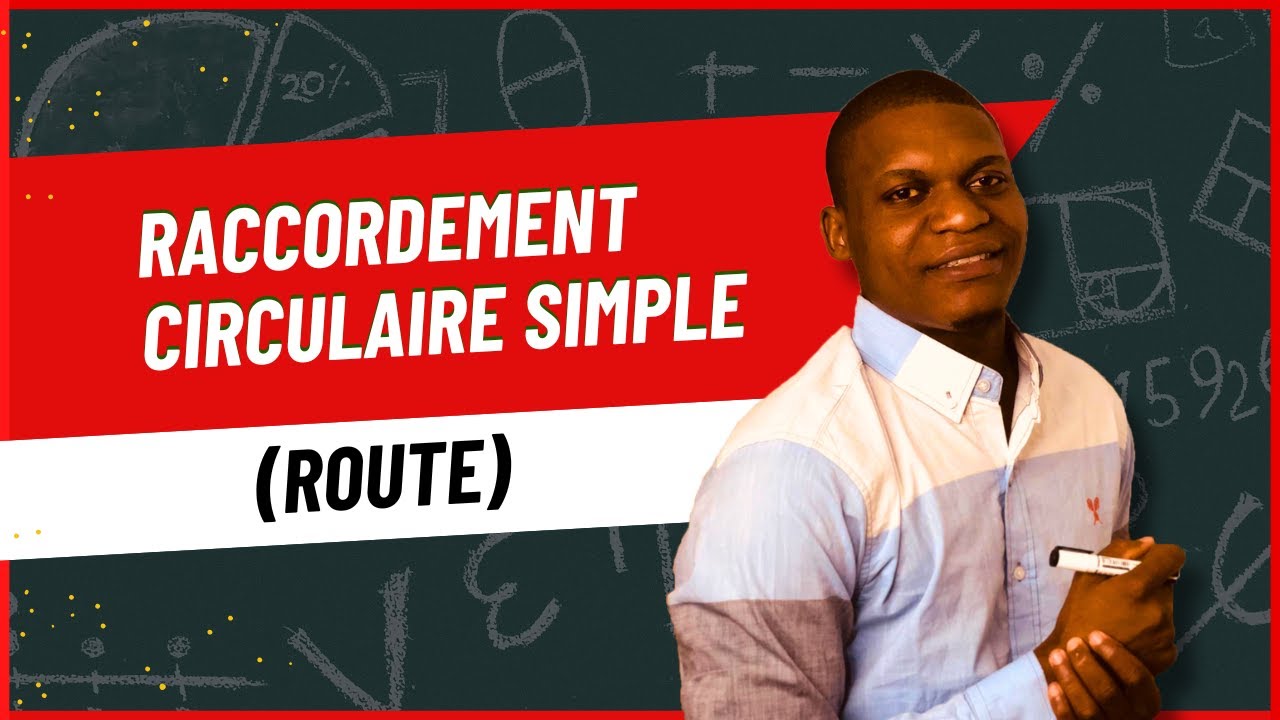 Raccordement circulaire simple (route)