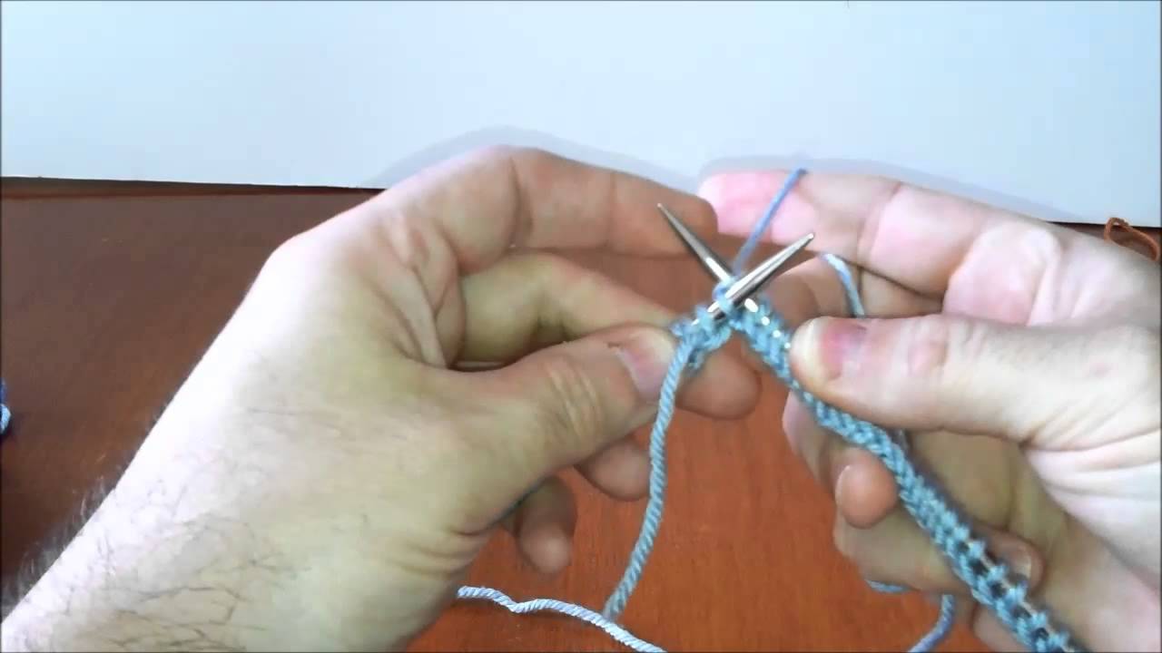 How to Knit in the Round Using Circular Needles - Left Handed