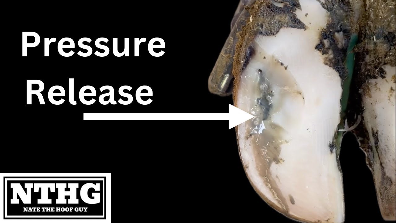 PRESSURE ESCAPES WHEN THE ROCK IS REMOVED