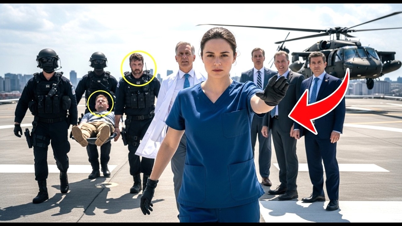 LA NUEVA ENFERMERA IGNORADA—HASTA QUE UN HELICÓPTERO NAVAL LLEGA POR SU SEAL DE COMBATE