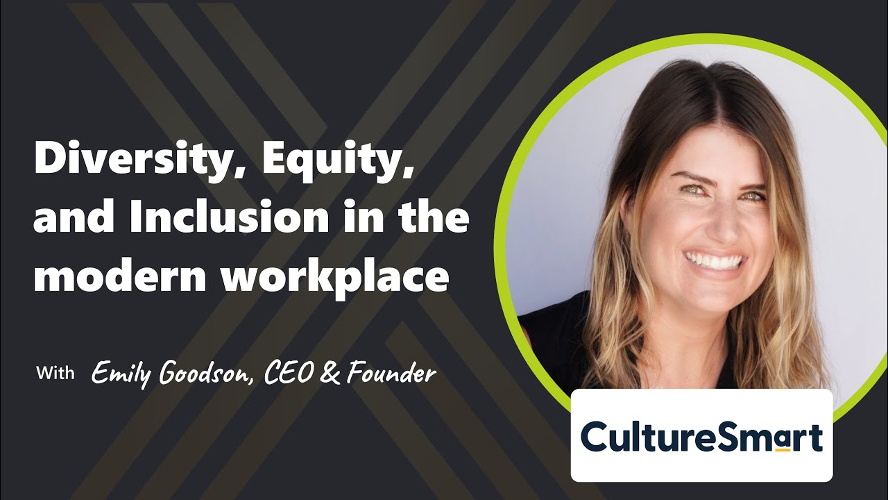 CultureClub X S03 E01: Diversity, Equity, and Inclusion in the modern workplace