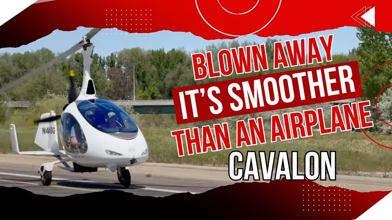 Если бы Mercedes построила автожир, он бы выглядел и летал как автожир Cavalon