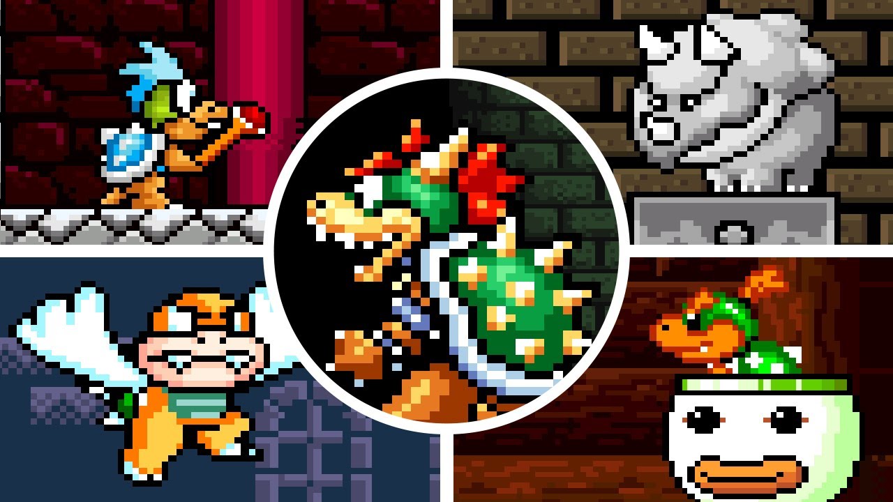 Super Isikoro Mario World — все боссы и концовка (без урона)