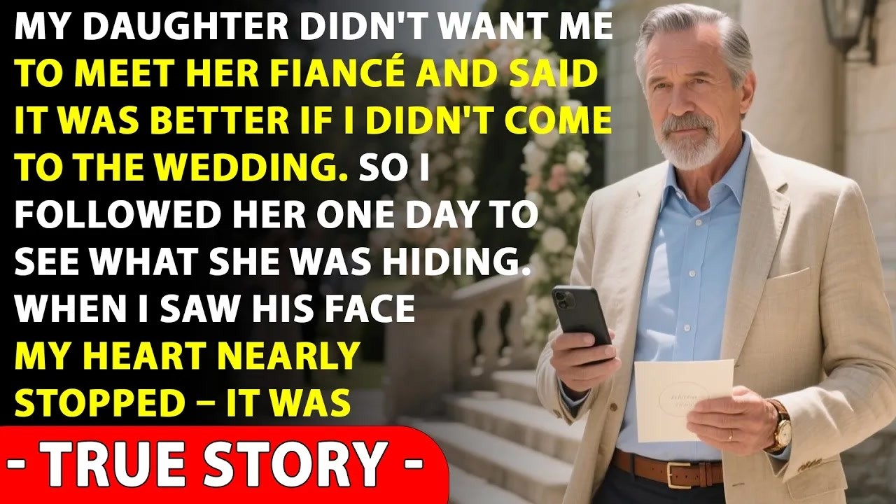 My Daughter Didn’t Want Me To Meet Her Fiancé, Said I Shouldn’t Go To The Wedding  So I Secretly