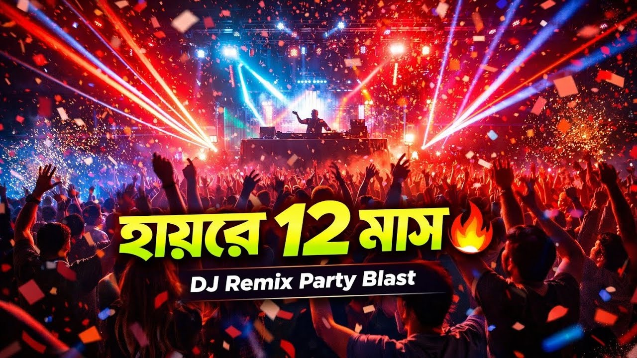Hayre 12 Mash 🔥 | Bangla Party DJ Song | Rafik Music Ai #হায়রে_১২_মাস #BanglaDJRemix #banglasong 