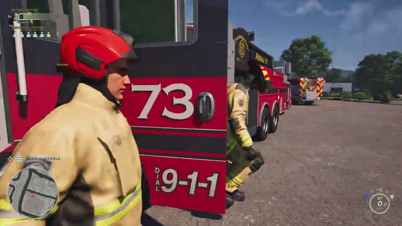 Firefighting Simulator: Ignite - Risky cooking - PS5 Gameplay