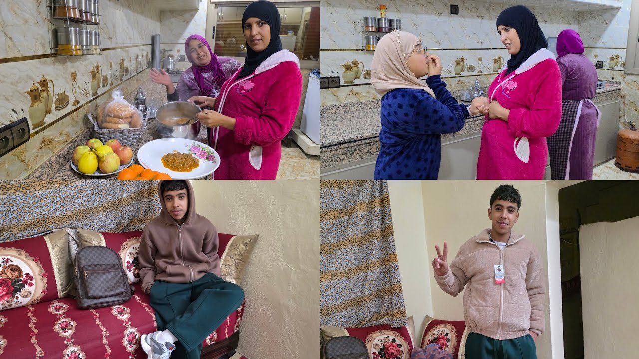 شنو تشهيت العشا😋خديجة مرات خويا العزيزة مهاليا فيا🤰منين كيفرحو ولاد خوتي كنفرح حتى انا🥹
