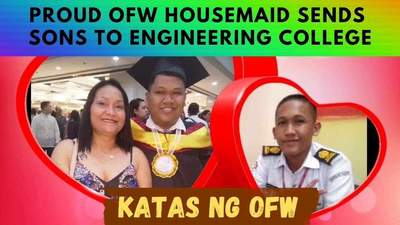 Katas ng Dubai OFW: Domestic Helper Sends Sons to Engineering College