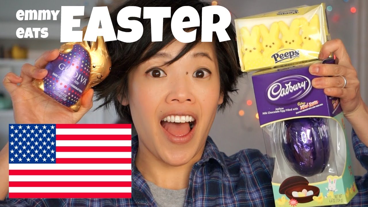 Emmy Eats Easter -- U.S. Easter Basket Candies