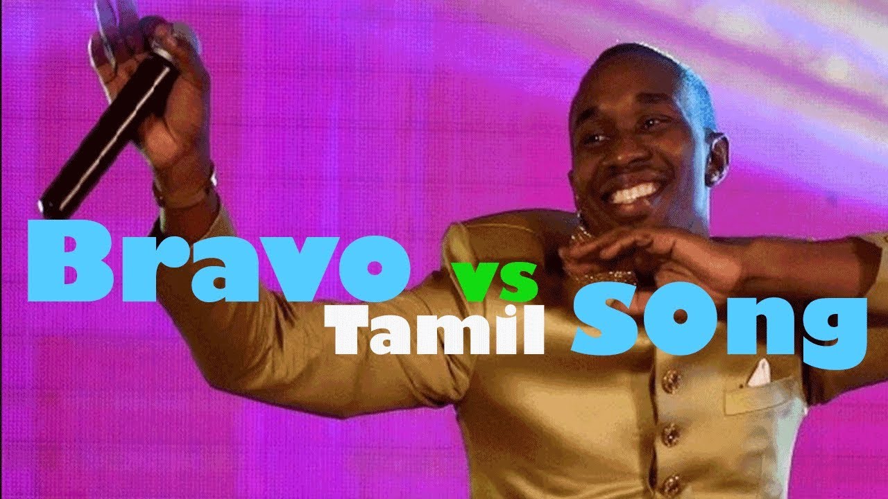 Dwayne Bravo vs Tamil song || Dwayne Bravo fun Time || CSK