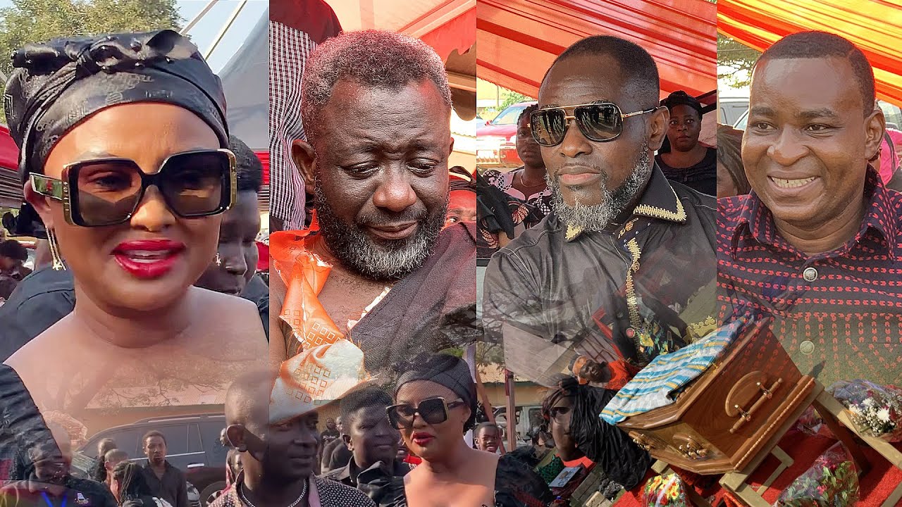 wow! Nana Ama Mcbrown, Chairman Wontumi, Prophet Ogyaba And others at Miracle Films Mum’s funeral