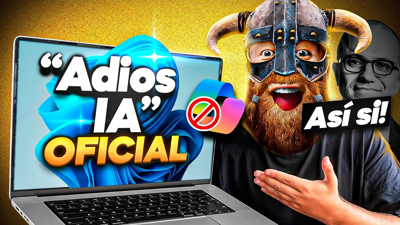 Por fin! Windows 11 sin IA 🤯 Microsoft PIDE DISCULPAS y promete cambios🙏
