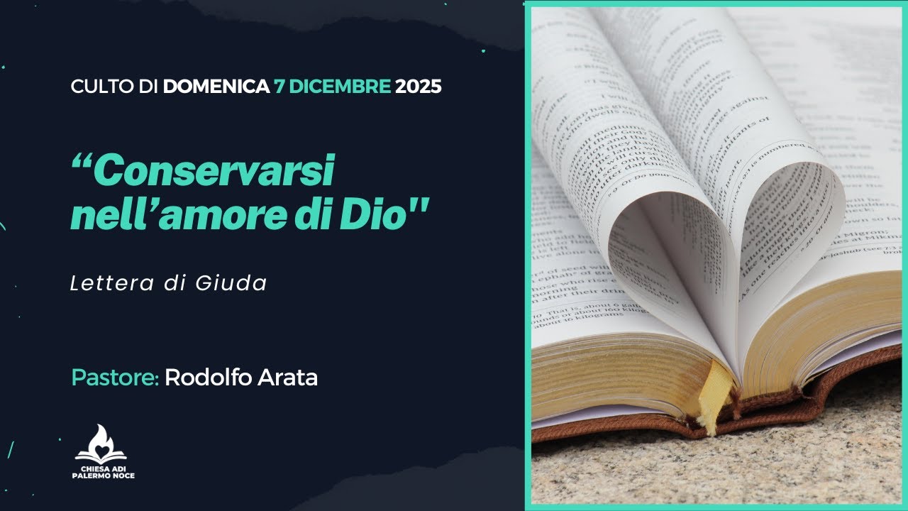 Culto di Domenica 7 Dicembre - 