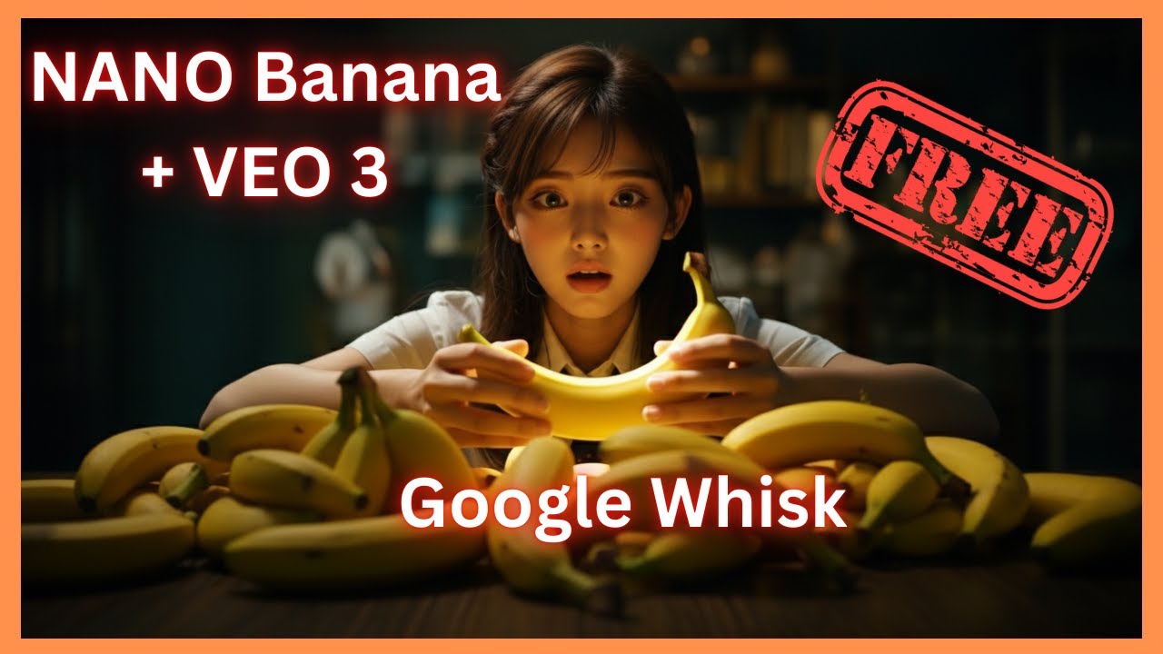 Бесплатная генерация изображений и видео с помощью ИИ | Google Whisk с Nao Banana и VEO 3